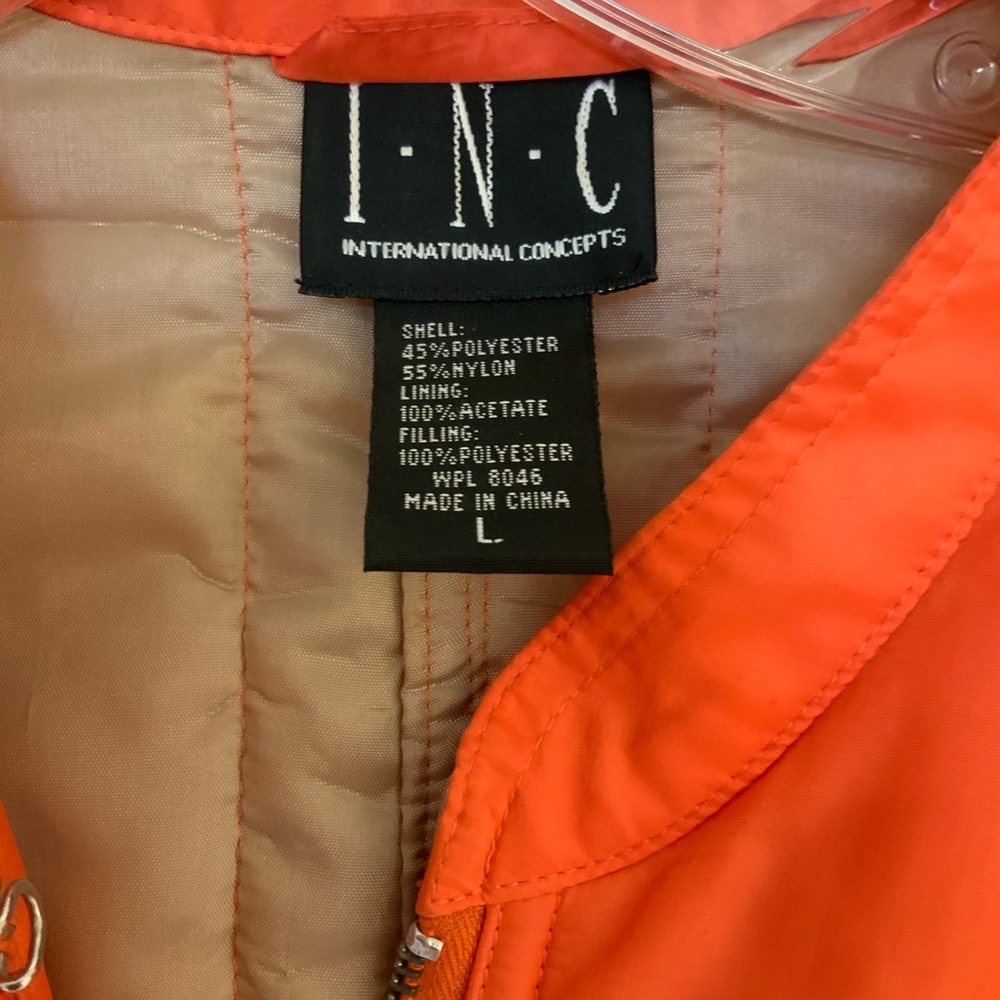INC orange jacket - Picture 2 of 4